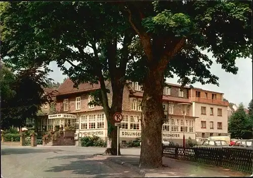 Ak Neuhaus im Solling Holzminden in Niedersachsen, Fritz Mönkemeyer Hotel Sollinger Hof