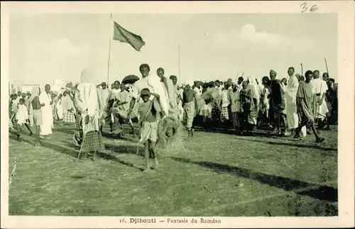 Ak Dschibuti Djibouti, Fantasia du Ramdan, Danse