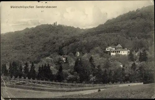 Ak Sondershausen im Kyffhäuserkreis Thüringen, Waldschlösschen