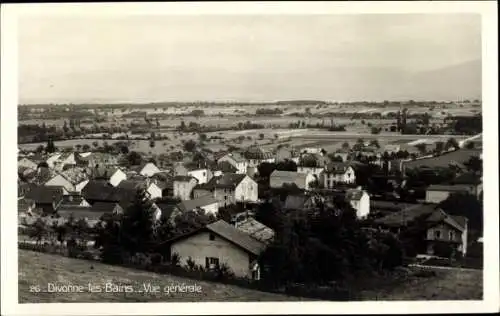 Ak Divonne les Bains Ain, Vue générale, Panoramaansicht 