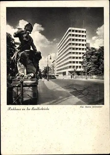 Ak Berlin Tiergarten, Hochhaus an der Bendlerbrücke