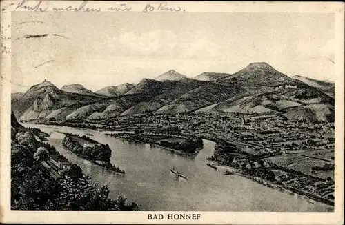 10 Ak Bad Bad Honnef am Rhein, diverse Ansichten 