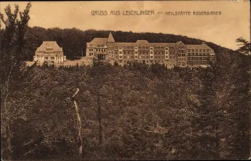 Ak Leichlingen im Rheinland, Heilstätte Roderbirken