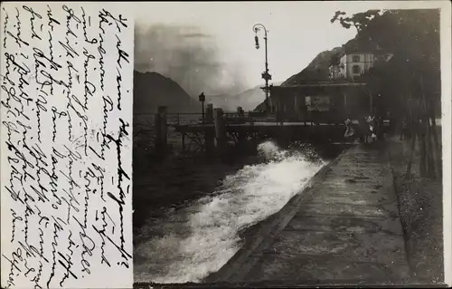 Foto Ak Ohligs Solingen Bergisches Land, Ufer, Anlegestelle