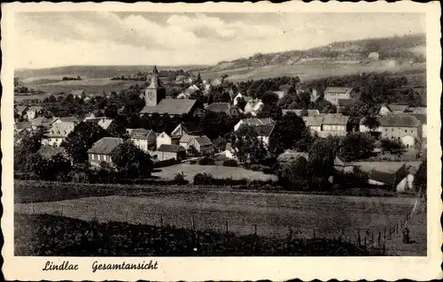 Ak Lindlar im Oberbergischen Kreis, Gesamtansicht, St. Severin Kirche