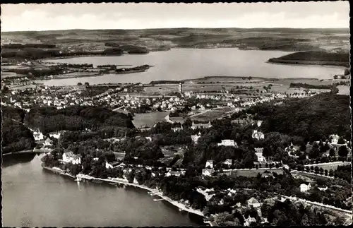 Ak Malente Gremsmühlen in Ostholstein, Panorama vom Ort mit Blick auf Keller u. Dieksee