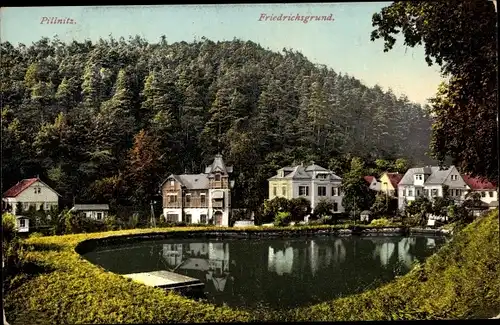 Ak Dresden Pillnitz Sachsen, schöne Detailansicht