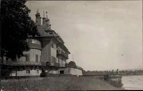 Ak Dresden Pillnitz Sachsen, schöne Detailansicht