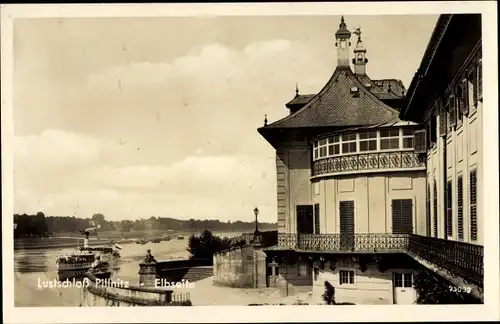 Ak Dresden Pillnitz Sachsen, schöne Detailansicht