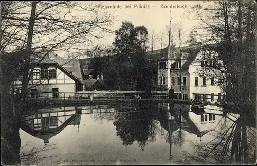 Ak Dresden Pillnitz Sachsen, schöne Detailansicht