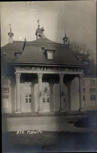 Ak Dresden Pillnitz Sachsen, schöne Detailansicht