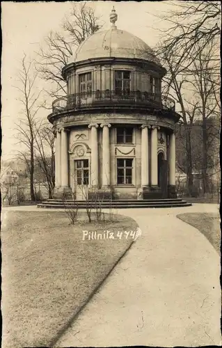 Ak Dresden Pillnitz Sachsen, schöne Detailansicht