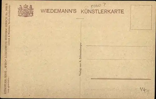 Ak Dresden Loschwitz Sachsen, schöne Detailansicht