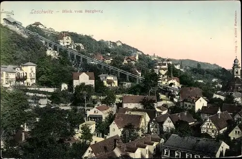 Ak Dresden Loschwitz Sachsen, schöne Detailansicht