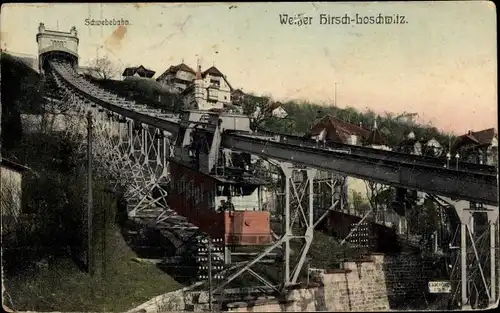 Ak Dresden Loschwitz Sachsen, schöne Detailansicht