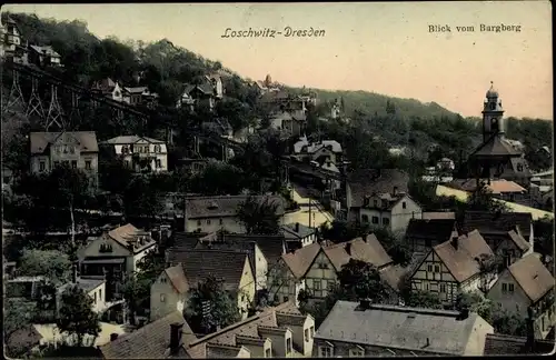 Ak Dresden Loschwitz Sachsen, schöne Detailansicht
