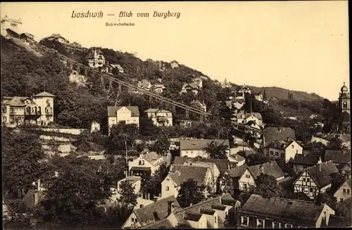 Ak Dresden Loschwitz Sachsen, schöne Detailansicht