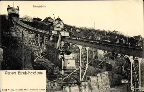 Ak Dresden Loschwitz Sachsen, schöne Detailansicht