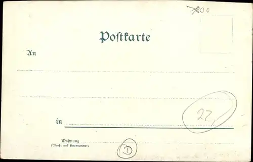 Litho Freiburg im Breisgau, schöne Detailansicht