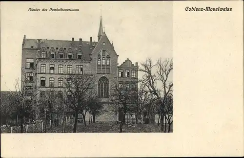 Ak Moselweiß Koblenz Rheinland Pfalz, Kloster der Dominikanerinnen