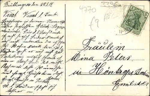 Ak Soest in Westfalen, Kgl. Seminar, Außenansicht