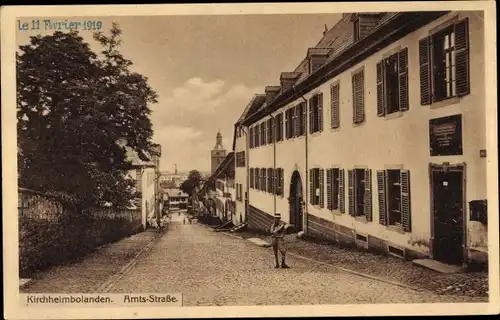Ak Kirchheimbolanden Rheinland Pfalz, Amtsstraße