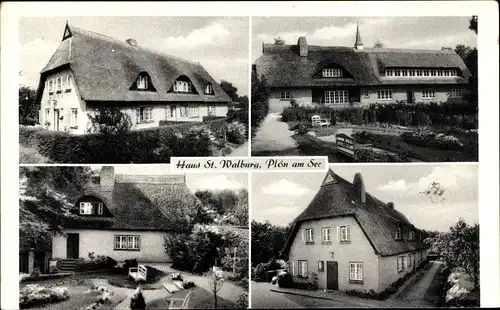 Ak Plön in Schleswig Holstein, Haus St. Walburg, Müttererholungsheim