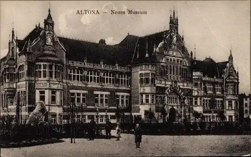 Ak Hamburg Altona, Neues Museum