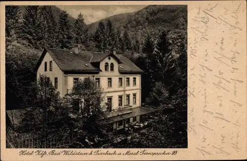 Ak Traben Trarbach Rheinland Pfalz, Bad Wildstein, Hotel Käfs