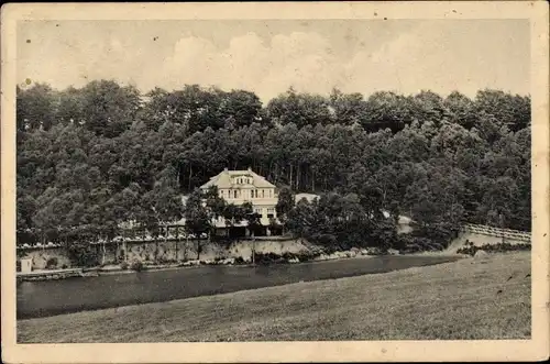 Ak Barmen Wuppertal Nordrhein Westfalen, Haus Birkenhof, Panoramaansicht