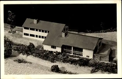 Ak Niederlützingen Brohl Lützing Rheinland Pfalz, Schullandheim der Bonner Volksschulen