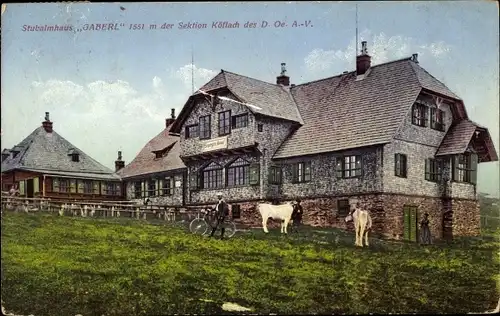 Ak Kemetberg in der Steiermark, Stubalmhaus Gaberl, Sektion Köflach des D. Ö. A. V.