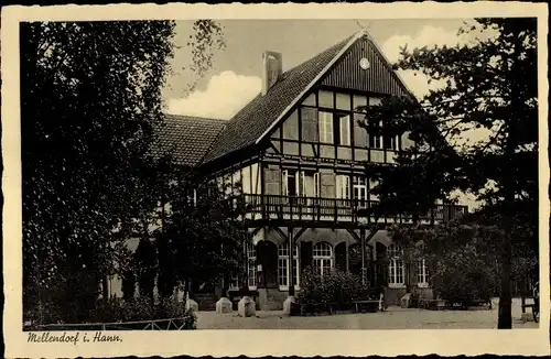 Ak Mellendorf Wedemark Niedersachsen, Fachwerkhaus