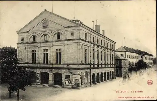 Ak Belfort Territoire de Belfort, Le Théâtre, Theater