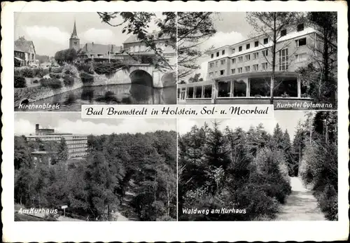 Ak Bad Bramstedt Schleswig Holstein, Kirchenbleek, Hotel Gutsmann, Waldweg, am Kurhaus