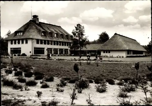 Ak Soltau in der Lüneburger Heide, Haus Heidland, Inhaber L. Lübelsmeyer