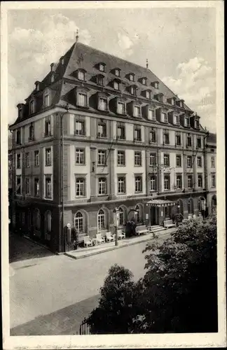 Ak Bregenz am Bodensee Vorarlberg, Hotel Weisses Kreuz, Inh. Kommerzialrat Guido Ortlieb
