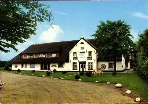 Ak Sankt Peter Ording in Nordfriesland, Hotel garni Zum Landhaus, Jöns, Olsdorfer Str. 7