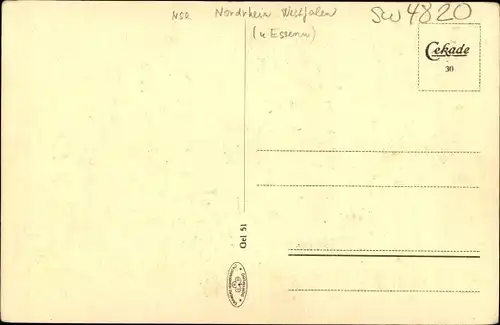 Ak Gelsenkirchen im Ruhrgebiet, Hans Sachs Haus, Hotel, Schaufenster