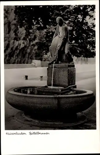 Ak Kaiserslautern in Rheinland Pfalz, Spittelbrunnen