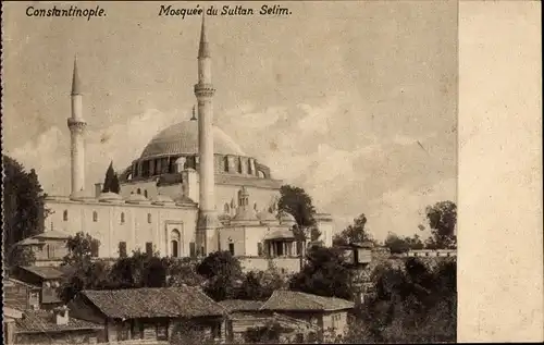 Ak Konstantinopel Istanbul Türkei, Mosquée du Sultan Selim, Yavuz Selim Moschee