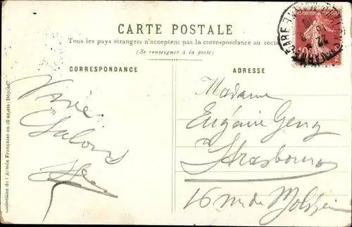 Künstler Ak Palm de Rosa, A., Infanterie de Ligne, Clairon, Drapeau tricolore