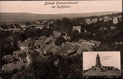 Ak Bad Frankenhausen am Kyffhäuser Thüringen, Kyffhäuserdenkmal