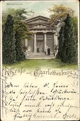 Litho Berlin Charlottenburg, Mausoleum