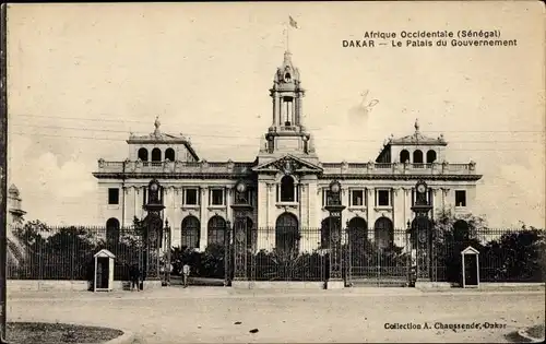 Ak Dakar Senegal, Afrique Occidentale, Le Palais du Gouvernement