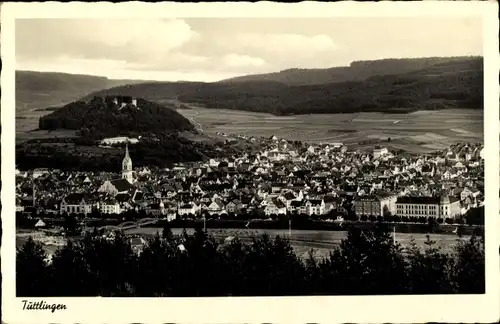 Ak Tuttlingen im Tal der Oberen Donau, Panorama vom Ort