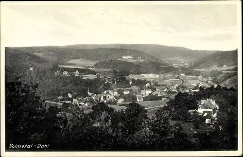 Ak Dahl Hagen in Westfalen, Panoramaansicht von Ortschaft