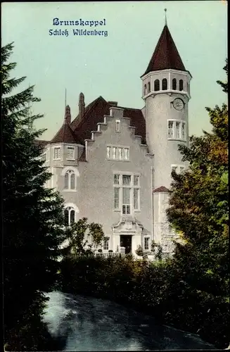 Ak Brunskappel Olsberg im Sauerland, Schloss Wildenberg 
