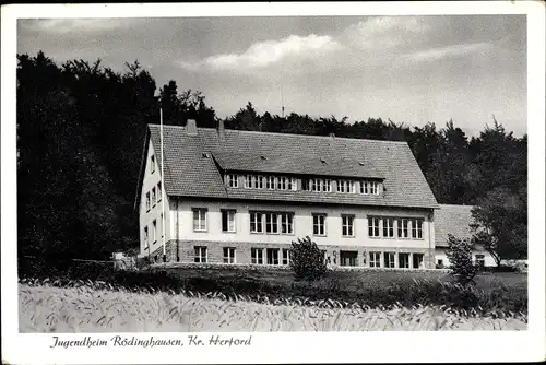 Ak Rödinghausen in Ostwestfalen, DJH Jugendheim, Gesamtansicht