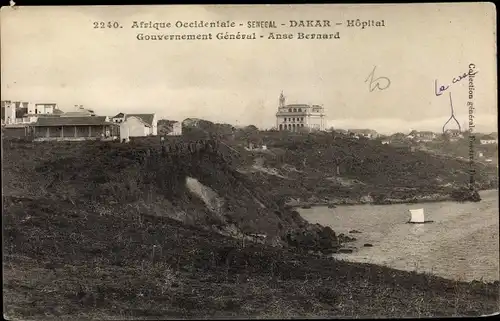 Ak Dakar Senegal, Hôpital, Krankenhaus, Gouvernement Général, Anse Bernard